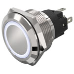 EAO 82-6651.1154 Illuminated pushbutton Ø 22 mm stainless steel 316L