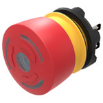 EAO 84-5231.2B20 E-Stop Pushbutton, 1NC+1NO, illuminated LE
