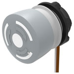 EAO 84-6220.0040 Stop Pushbutton Grey 1NC non-illum Maint cable 300mm