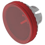 EAO 84-7111.200 Lens red D19,7 plastic transparent