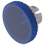 EAO 84-7111.600 Lens blue D19,7 plastic transparent