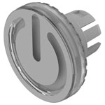 EAO 84-7111.703 Lens colourless D19,7 plastic transparent with symbol -Stand by