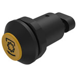 EAO 09-RS.1101.4100.M001 Series 09 Rugged Outdoor Switch, Yellow, "PTO" Symbol