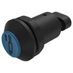 EAO 09-RS.1101.6100.M002 Series 09 Rugged Outdoor Switch Blue Extend Arm Symbol