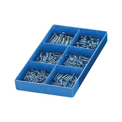 Affix Sheet Metal Screw Set - 200 Pieces