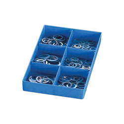 Affix Copper/Aluminium Sealing Ring Assortment DIN 7603 - 100 Pieces