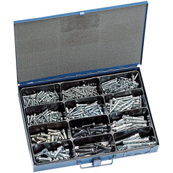 Affix Hex Socket Head Screw Assortment In Steel Case - 400 Pieces