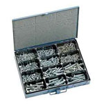 Affix Hex Head Screw Assortment DIN 933 In Steel Case - 400 Pieces