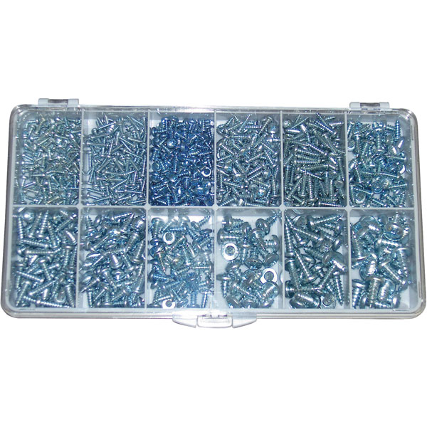 Click to view product details and reviews for Affix Sheet Metal Screw Assortment 730 Piece.