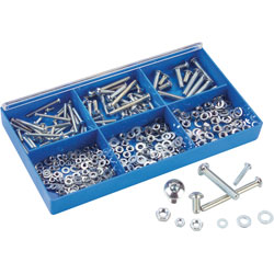 Affix Hex Socket Pan Head Screw Assortment - 402 Piece