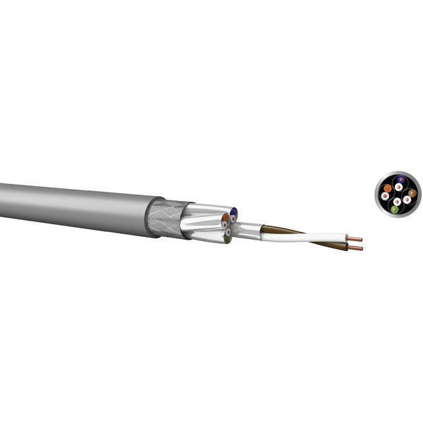 Kabeltronik 5308267H0 Cat.7-600 MHz S/STP Flex - FRNC
