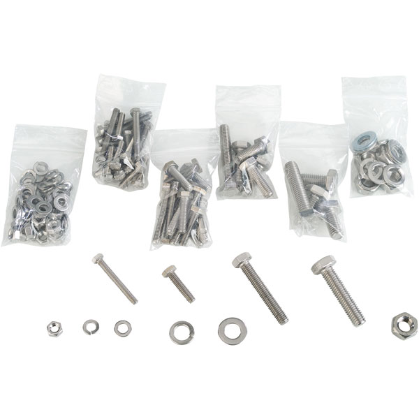 Affix Stainless Steel Screw Assortment - 250 Piece | Rapid Online