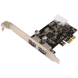 LogiLink® PC0054A PC0054 2Port USB 3.0 PCI Express Card