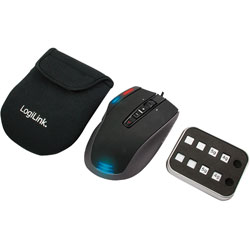 LogiLink® ID0054 Q1 Revolution Laser Gaming Mouse 6000 dpi - Black