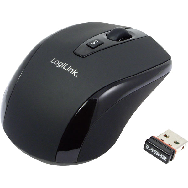 ® ID0031 Mouse Optical Wireless 2.4 GHz Mini - Black