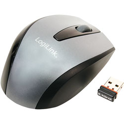 LogiLink® ID0014 Mouse Optical Wireless 2.4 GHz With 5 Buttons