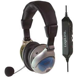LogiLink® HS0009 Stereo Headset With Bassvibration