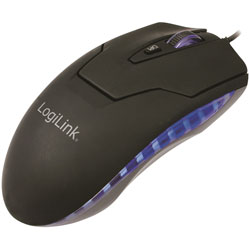 LogiLink®ID0009A Mouse Laser USB + PS/2 With LED