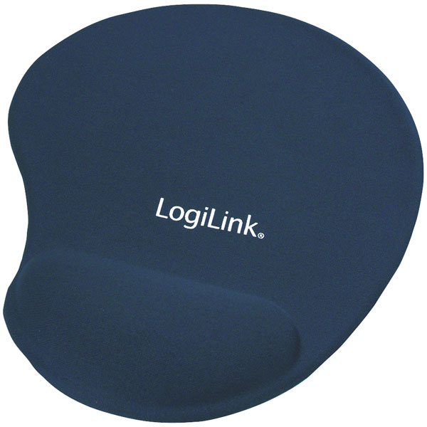 ® ID0027B Mousepad With GEL Wrist Rest Support Blue