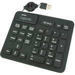 LogiLink® ID0059 Additional USB Numeric Keypad - Roll Up