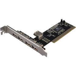 LogiLink® PC0028 PCI Interface Card USB 2.0 4+1x