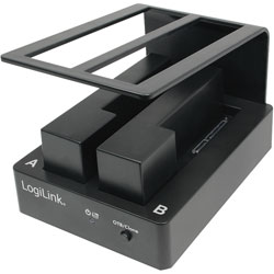 LogiLink® QP0009 Quickport USB 2.0 For Two 2.5 + 3.5 SATA