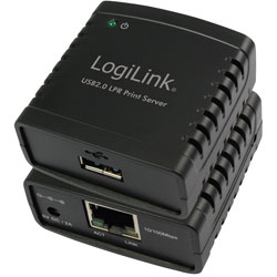 LogiLink® PS0011 Fast Ethernet Print Server USB 2.0