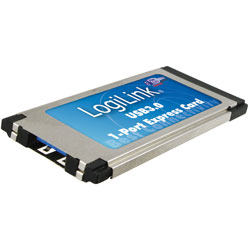 LogiLink® PC0056 Express Card Interface Card USB 3.0 1x