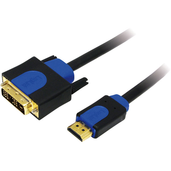 ® CHB3101 Cable HDMI To DVI, DVI To HDMI 1m