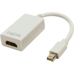 LogiLink® CV0036A Adaptor Mini DisplayPort To HDMI With Audio