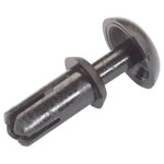 PB Fastener 409562 Push Rivets 6 x 11 x 3 x 8mm - Black