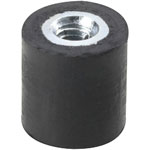 PB Fastener 110540 Threaded Buffer M4 10 x 10mm - Black