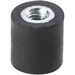 PB Fastener 110090 Threaded Buffer M3 8 x 8mm - Black