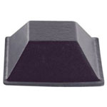 PB Fastener BS-19-CL-R-7 Clear PU Rubber Foot 20.6 x 7.6mm - Pack Of 7