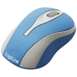 LogiLink® ID0022 Mouse Optical USB Mini With LED Blue