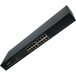 LogiLink® NS0029 Fast Ethernet 19 Switch With 16-Port