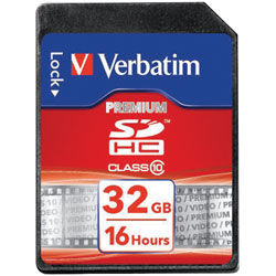 Verbatim 43963 SDHC Class 10 - 32GB