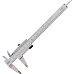 Helios Preisser 0185 501 Pocket Vernier Caliper - Locking Screw