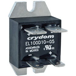 Crydom EL100D10-05 Solid State Relay 100VDC 10A Max, 4-8VDC Control Voltage