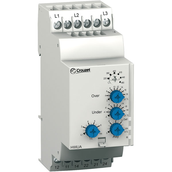 Crouzet 84873026 HWUA Phase Monitoring Relay