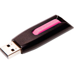 Verbatim 49178 V3 USB Drive 16GB - Hot Pink