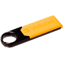Verbatim 97761 Micro+ USB Drive 8GB - Volcanic Orange