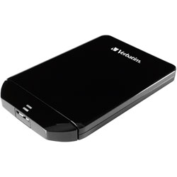 Verbatim 53091 Store 'n' Go USM Portable Hard Drive + USB3.0 Cable 1TB - Black