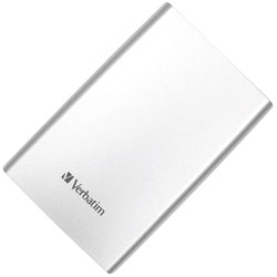 Verbatim 53151 Store 'n' Go Ultra Slim Portable Hard Drive 500GB USB 3.0 Silver