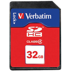 Verbatim 97990 SDHC Card 32GB - Class 4