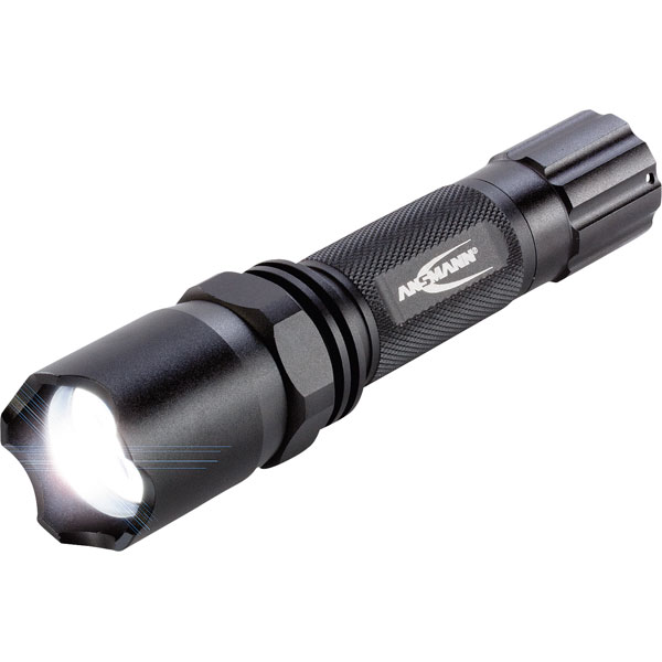 Ansmann 5816533 Agent 3 120lm Digital White 3W LED Flashlight Torch ...