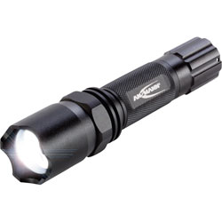 Ansmann 5816533 Agent 3 120lm Digital White 3W LED Flashlight Torch - Black