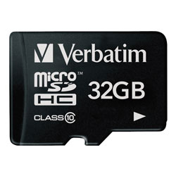Verbatim 44013 Micro SDHC 32GB - Class 10