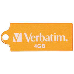 Verbatim 47426 Micro USB Drive 8GB - Volcanic Orange