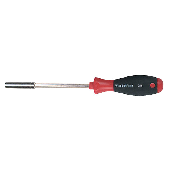 Wiha 384 01475 Bit Holder With Handle Magnetic 1/4" 125mm